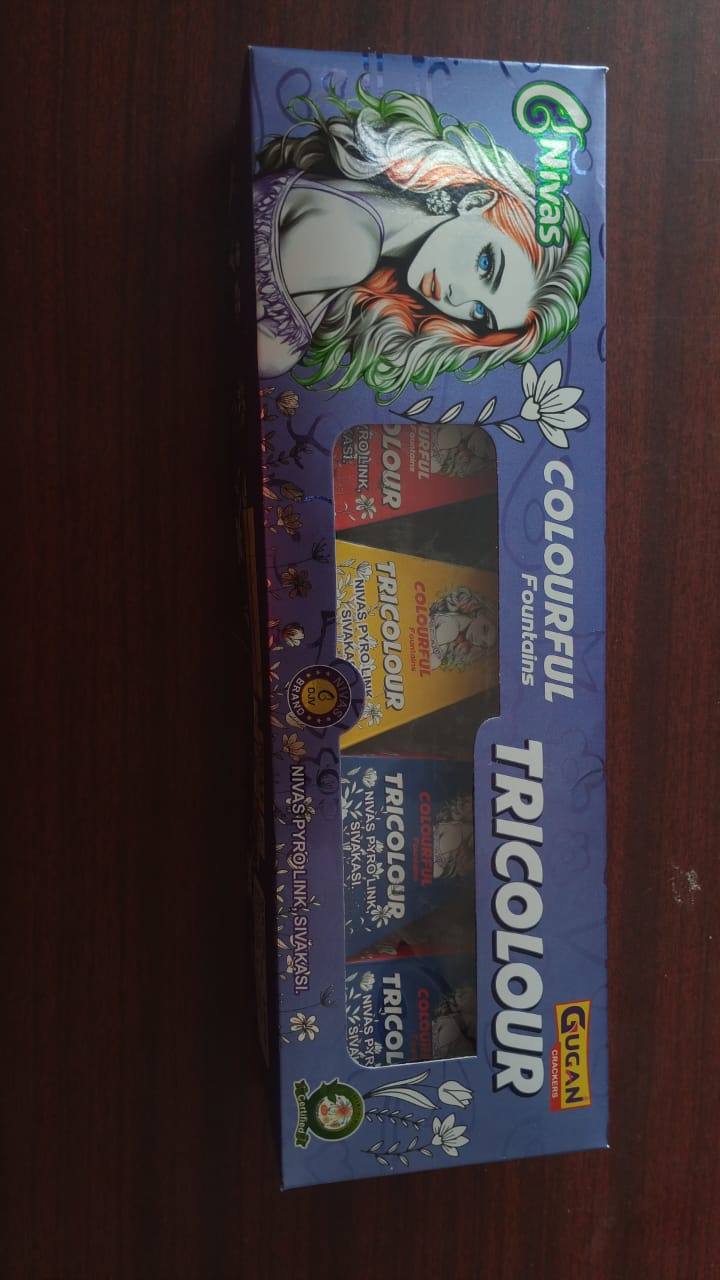 TRI COLOUR FOUNTAIN(5 PCS)