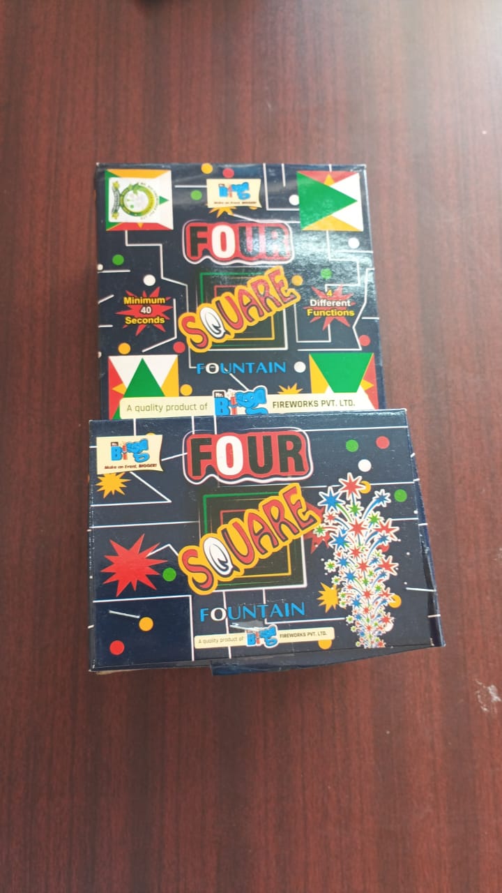 FOUR SQUARE  (OR) FUN MAX FOUNTAIN  (1 PCE)